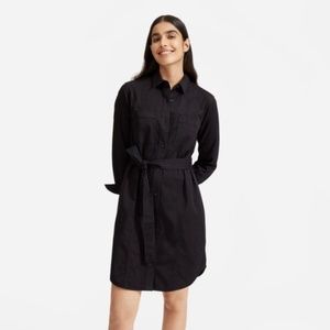 Everlane modern utility dress, black size 6